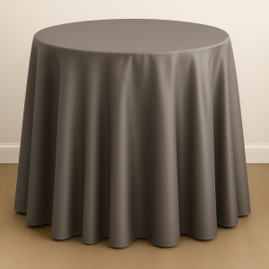 Mystique Satin Table Linen - Café Mocha