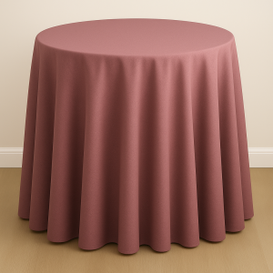 Mystique Satin Table Linen - Daphne Rose
