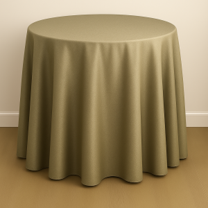 Mystique Satin Table Linen - Goldmine