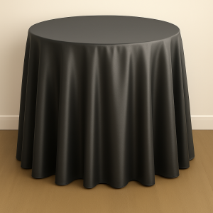Mystique Satin Table Linen - Nu Stone