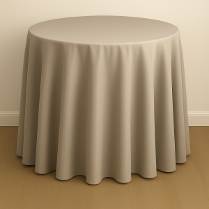 Mystique Satin Table Linen - Palomino