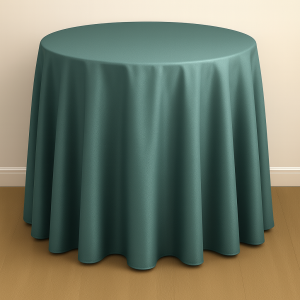 Mystique Satin Table Linen - Premier Blue