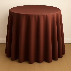 Mystique Satin Table Linen - Sienna
