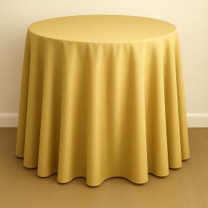 Mystique Satin Table Linen - Ultra Banana