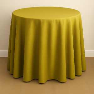 Mystique Satin Table Linen - Ultra Citron