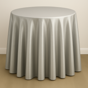 Mystique Satin Table Linen - Bright Champagne