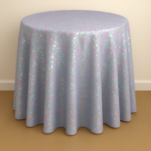 Payette Sequins Table Linen - Turquoise