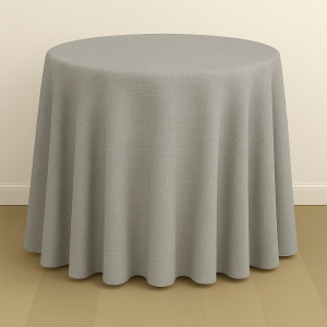 Dublin Linen Table Linen - Silver