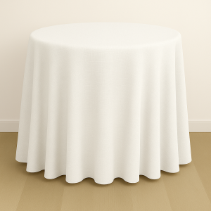 Dublin Linen Table Linen - White