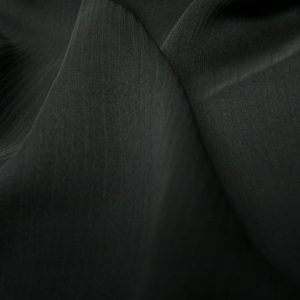 Two Tone Chiffon Table Linen - Black