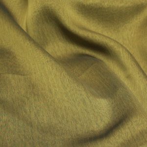 Two Tone Chiffon Table Linen - Black/Gold