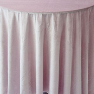 Velveteen Table Linen - Blush