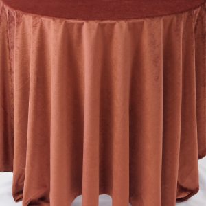Velveteen Table Linen - Copper