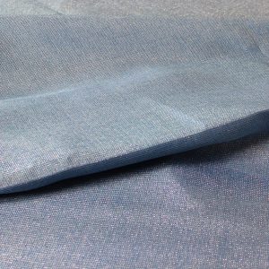 Vintage Linen Metallic Drape Panel - Copen