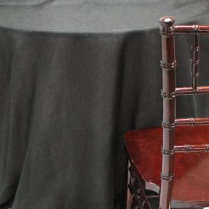 Vintage Linen Table Linen - Black