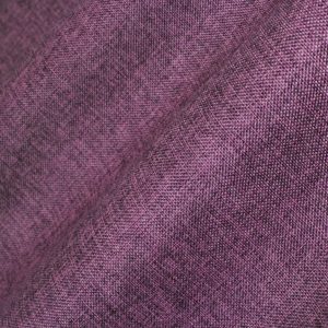 Vintage Linen Drape Panel - Eggplant