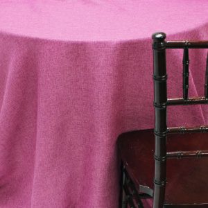 Vintage Linen Table Linen - Fuchsia