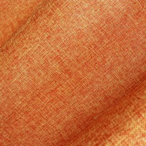 Vintage Linen Drape Panel - Orange