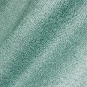 Vintage Linen Drape Panel - Seafoam
