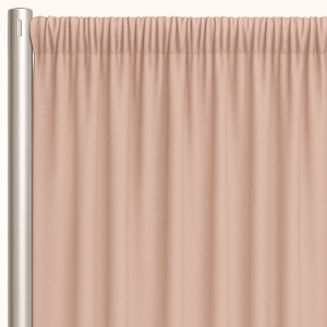 Voile (Fire Retardant) Drape Panel - Mink
