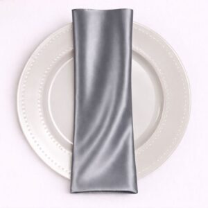 Bridal Satin Napkin - 1128 Grey