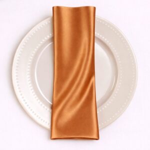 Bridal Satin Napkin - 336 Cinnamon