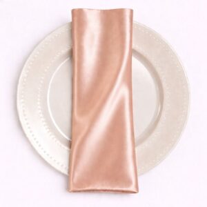 Bridal Satin Napkin - 430 Peach