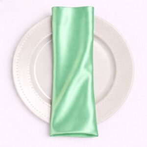 Bridal Satin Napkin - 730 Mint