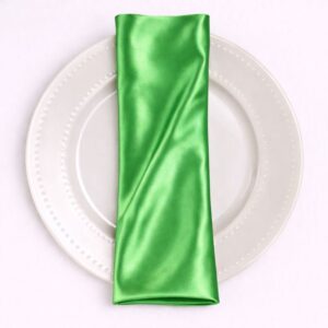 Bridal Satin Napkin - 755 Kelly Green