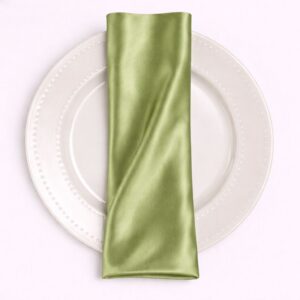 Bridal Satin Napkin - 826 Sage