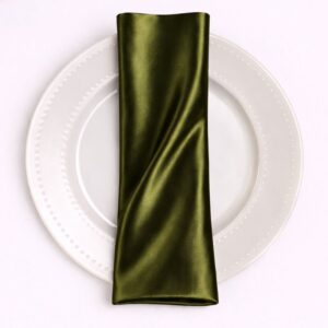 Bridal Satin Napkin - 830 Olive