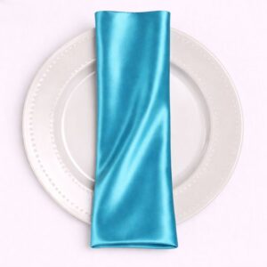 Bridal Satin Napkin - 927 Aqua