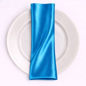 Bridal Satin Napkin - 932 Turquoise