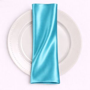 Bridal Satin Napkin - 951 Tiff Blue