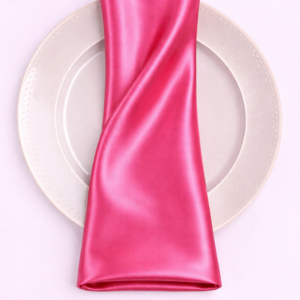 Charmeuse Satin Napkin - 566 Pink Panther