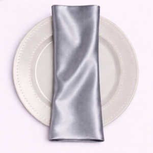 Crepe Back Satin (Premium) - 1126 Silver