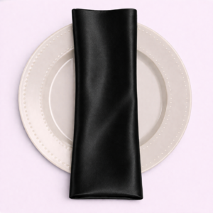 Crepe Back Satin (Premium) - 1127 Black