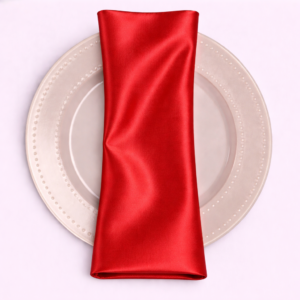 Crepe Back Satin (Premium) - 626 Red